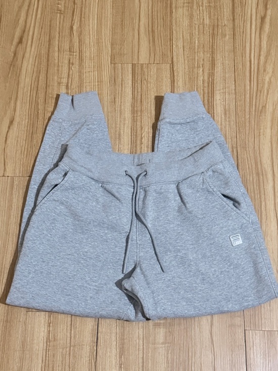 Fila Pants - Fila Light Gray Women's Casual Drawstring sweatpants.